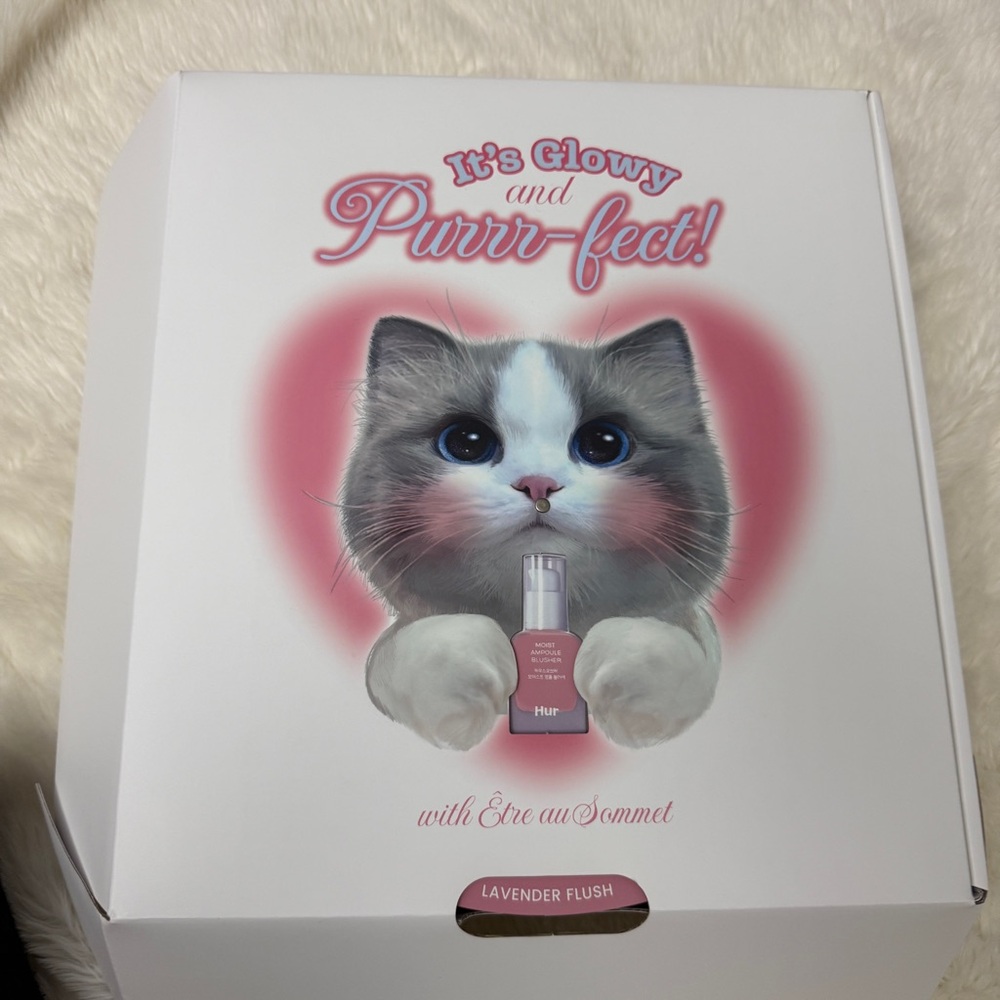 HOUSE OF HUR Lavender Flush Cat Nail Polish 3 colors + refills brand new